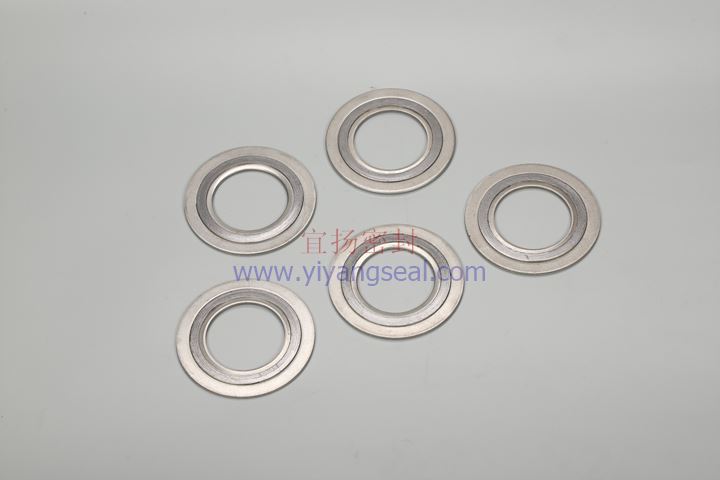 Wrap the gasket inside and outside in a circular shape