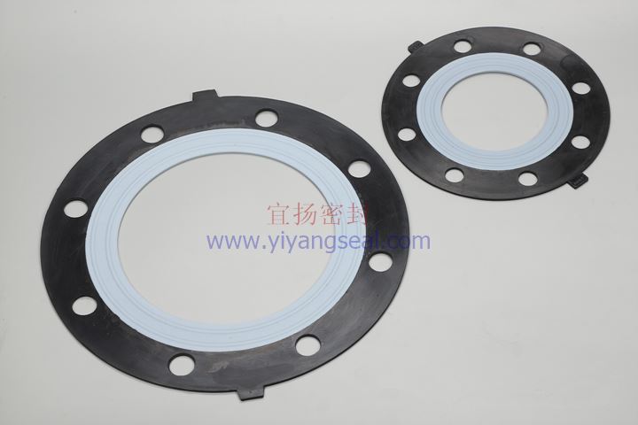 EPDM fluorinated gasket with corrosion resistance
