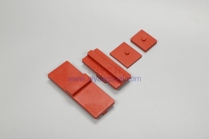 Silicone rubber gasket insulation block